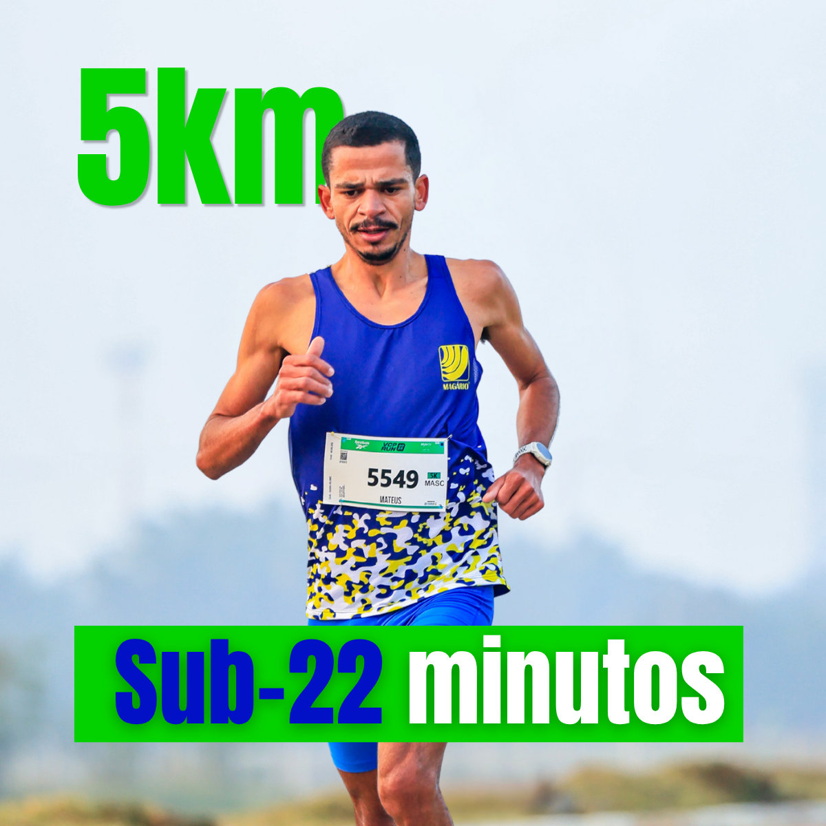 Planilha de corrida 5km (2 meses de treino)