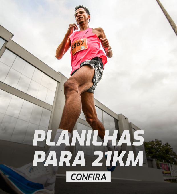 Planilhas para 21km