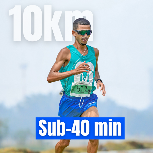Planilha de corrida 10km sub-40 minutos (8 semanas)