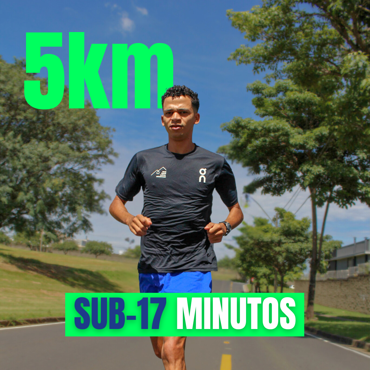 Planilha RP 5km sub-17 minutos - (2 meses de treino)